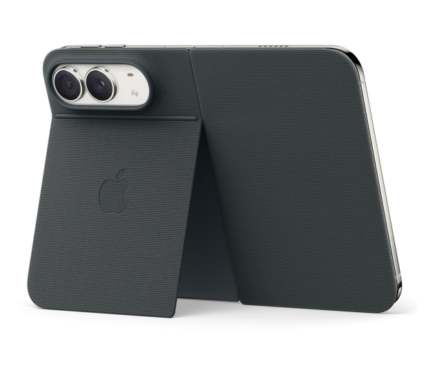 Apple Folio do iPhone Duo z podpórką granat - 1594020 - zdjęcie